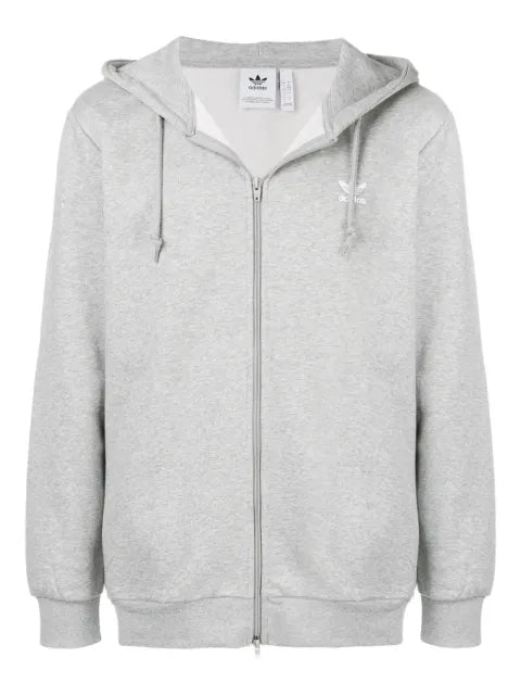 adidas oversized zip front hoodie