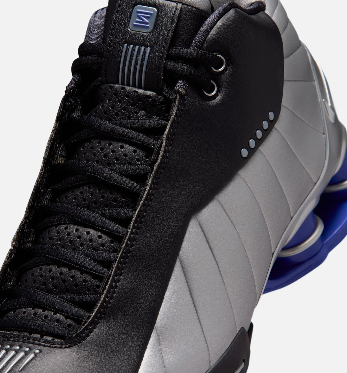 Nike Shox BB4 OG Men's Shoes - Black/Silver/Blue