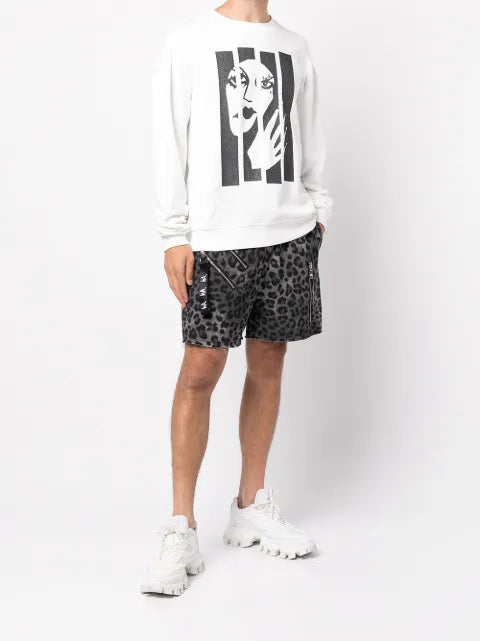 Haculla broken witch print sweatshirt