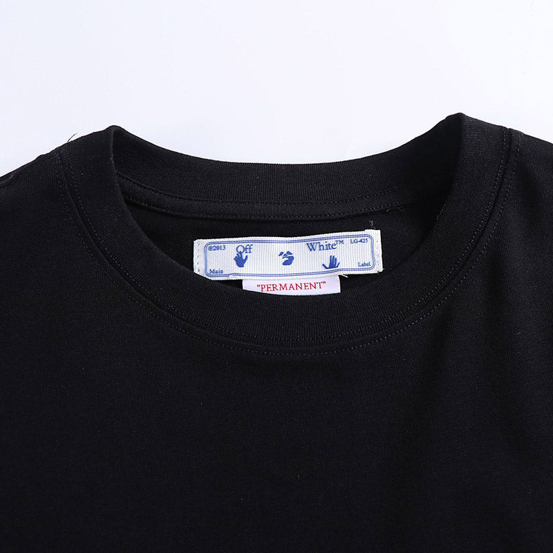 Off-White Flying Bird Letter Pattern T-Shirt
