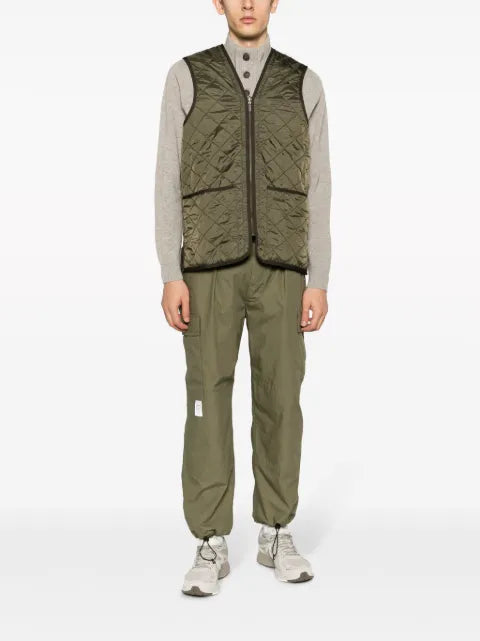 Barbour reversible diamond-quilted waistcoat