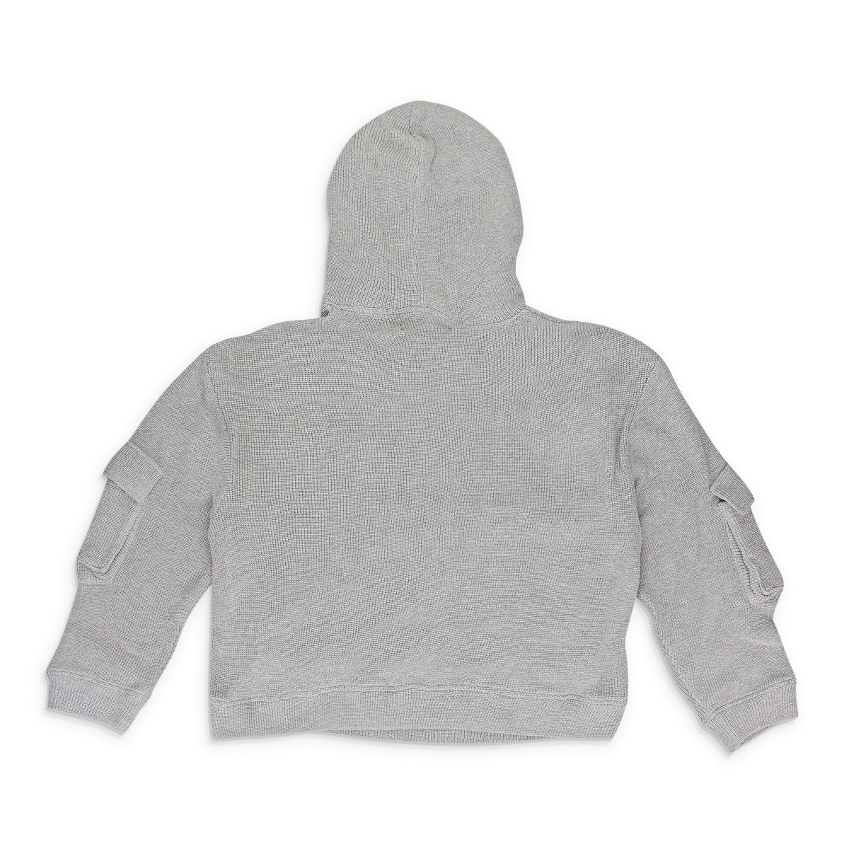 GRAY MULTI POCKET SWEATSHIRT