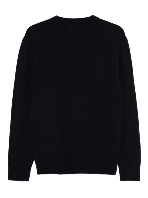 Lardini ribbed crew-neck sweater