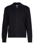 Lacoste zip logo-detail cardigan