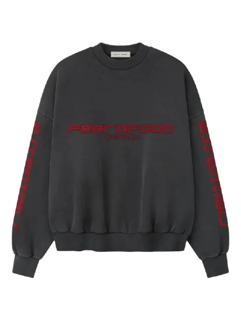 FEAR OF GOD ESSENTIALS Chicago logo crew-neck sweatshirt