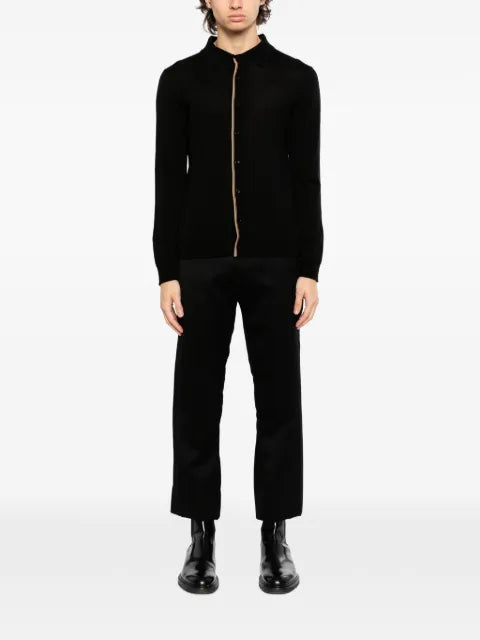 Paul Smith washable wool collared cardigan
