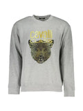 Cavalli Class jaguar-print sweatshirt