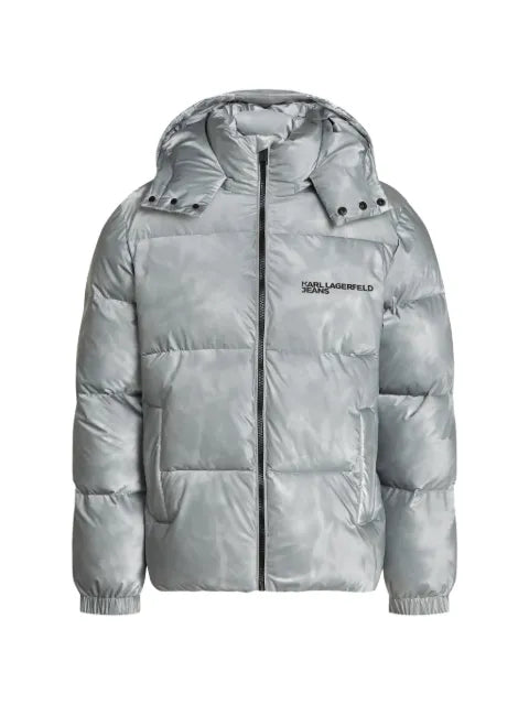 Karl Lagerfeld Jeans regular shiny puffer jacket