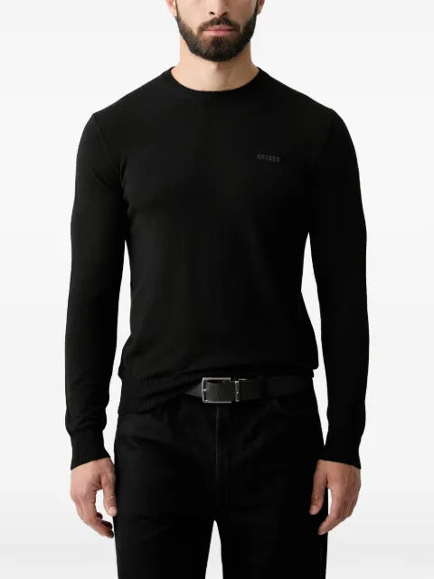 GUESS USA logo-embroidered sweater