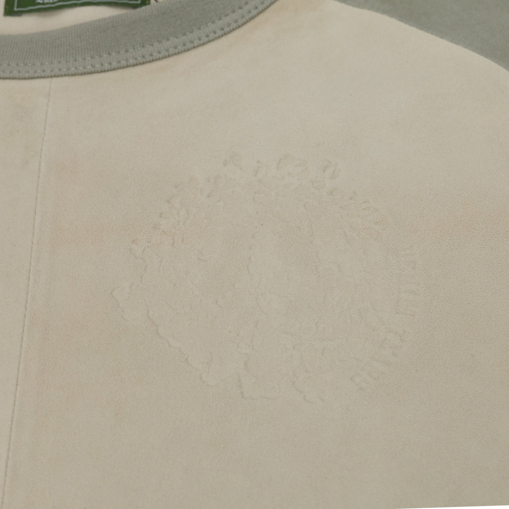 Beige Raglan Longsleeve T-Shirt