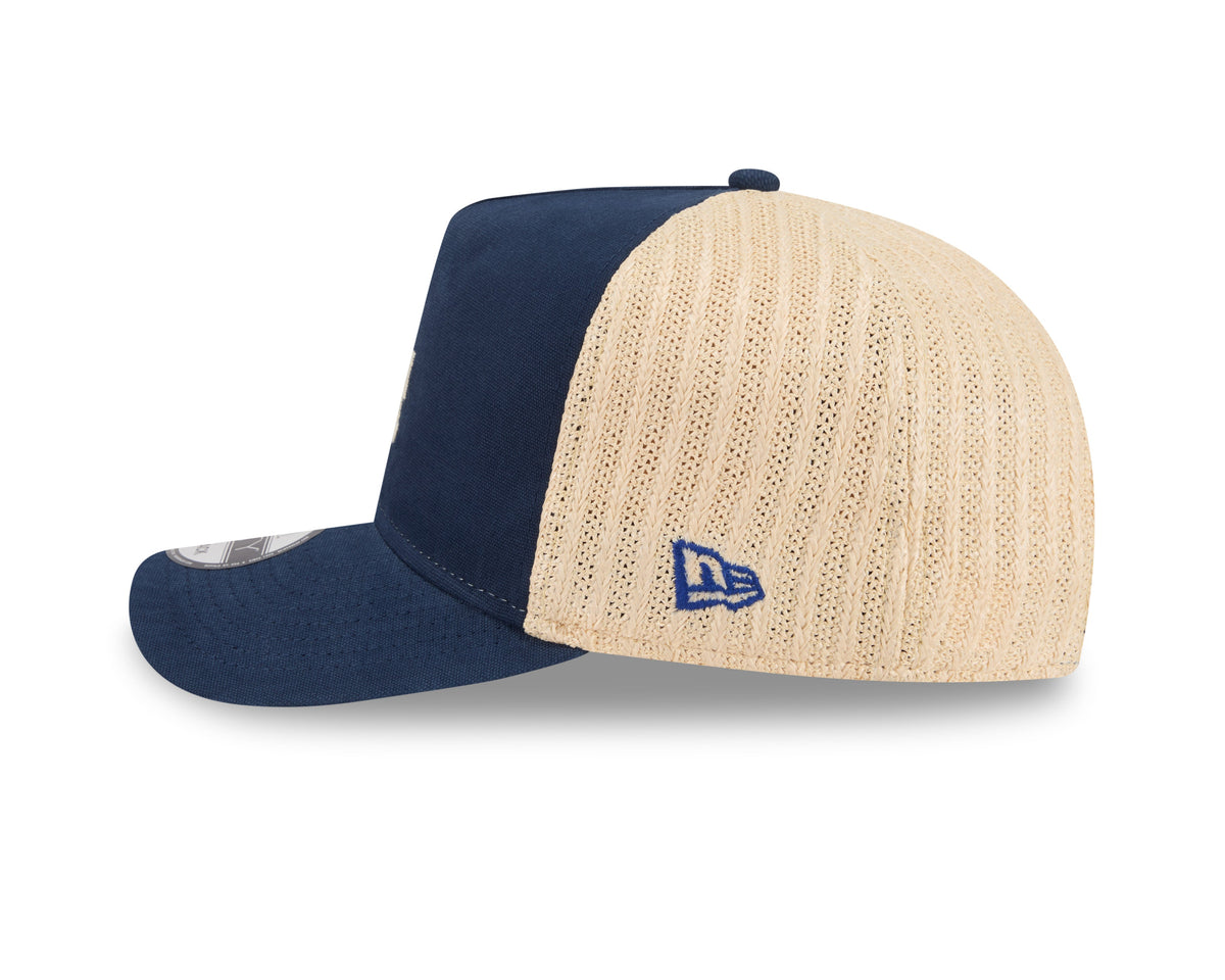 New Era 950 A Frame Los Angeles Dodgers Grained Snapback Hat