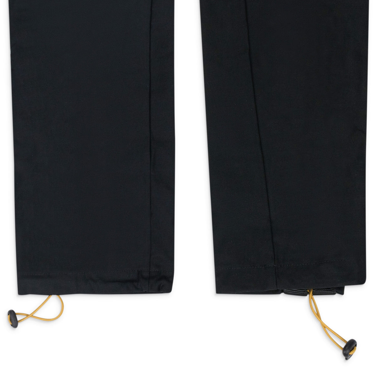 Black Half Zip Cargo Pants