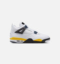 Air Jordan 4 Retro Rare Air Tour Yellow Men's – White/Dark Blue Grey/Black/Tour Yellow