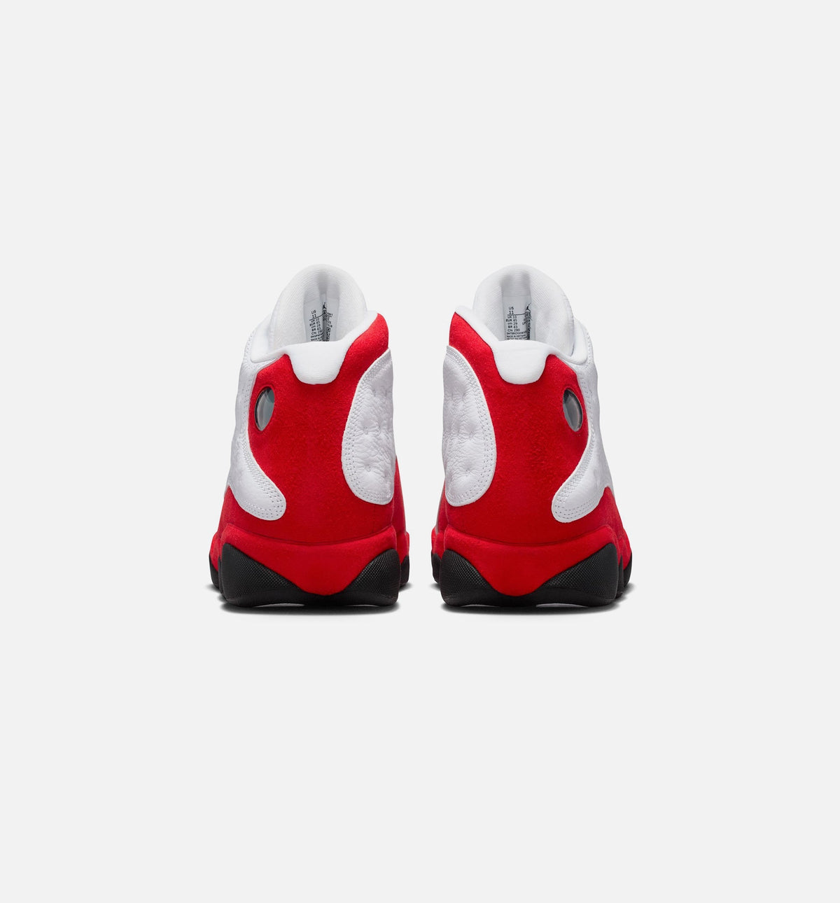 Air Jordan 13 Retro 'White and University Red' - Men's Lifestyle Sneaker (White/Black/True Red)
