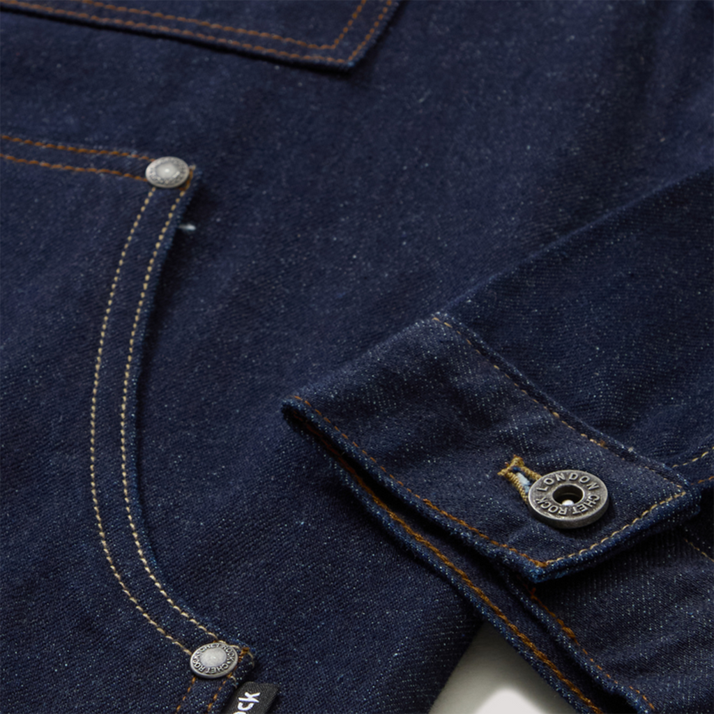 Chet Rock Infinity Jacket: Blue Rinse Wash