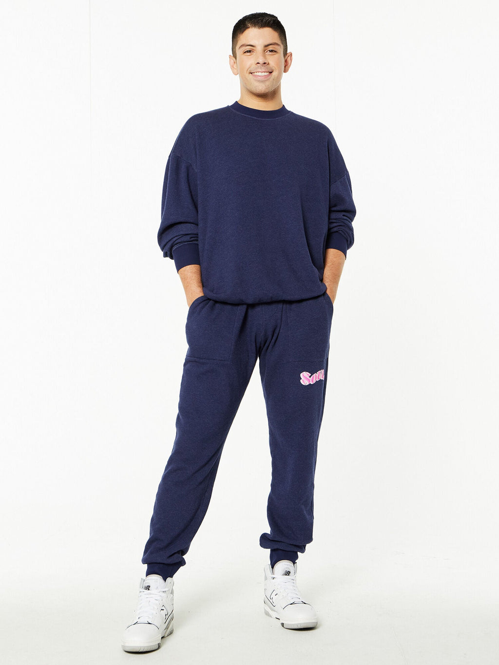 SAM CREW NECK NAVY