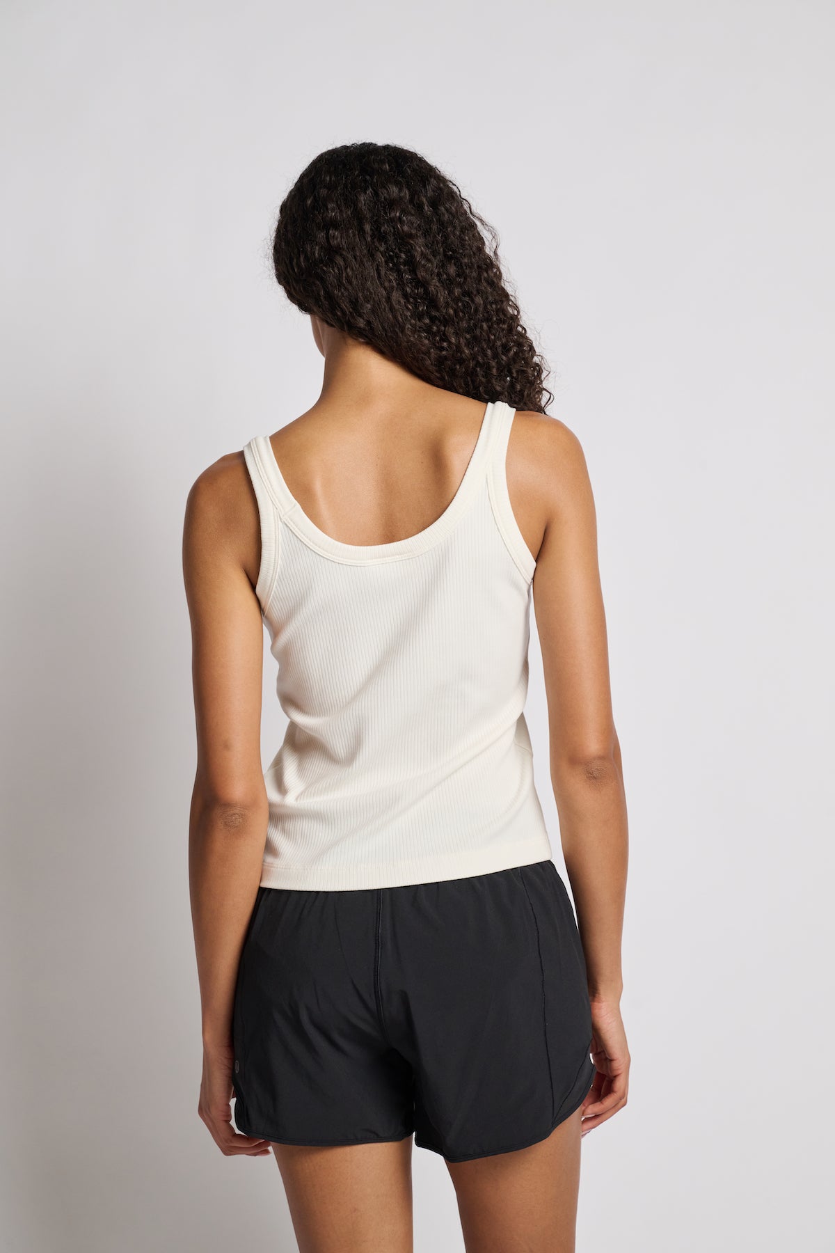 Skinny Strap Rib Tank
