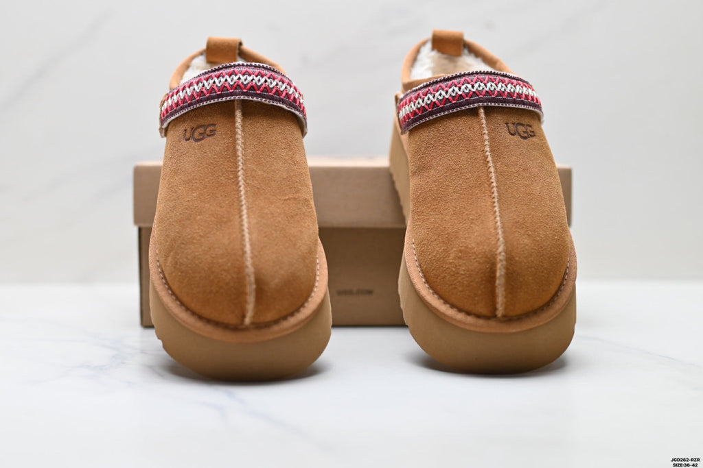 UGG Tazz Shearling Platform Slip-Ons