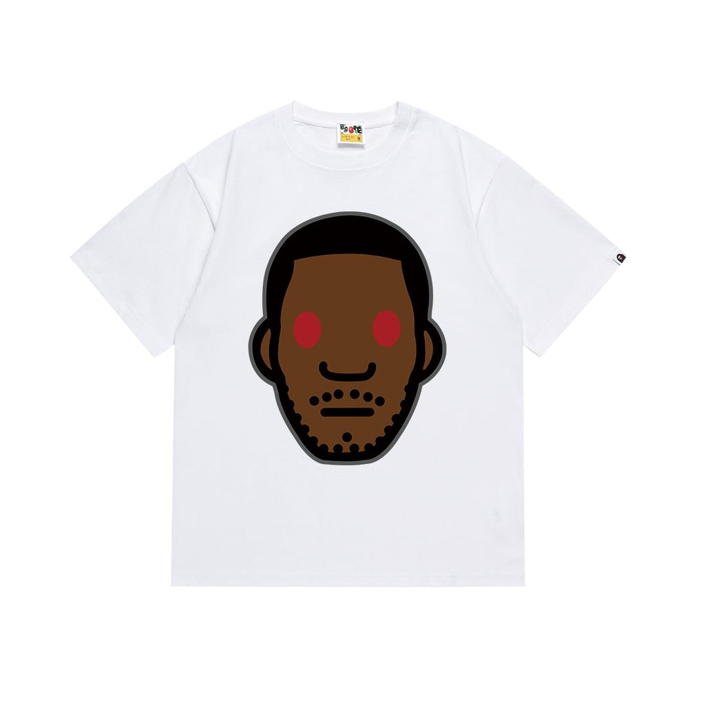 BAPE Face Graphic Short-Sleeve T-Shirt