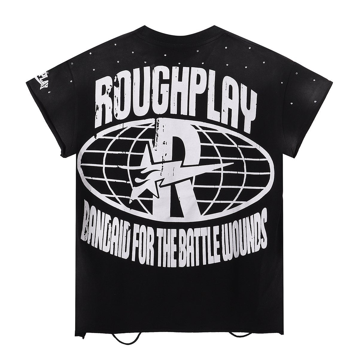 Rough Play Monster Graphic Washed T-Shirt