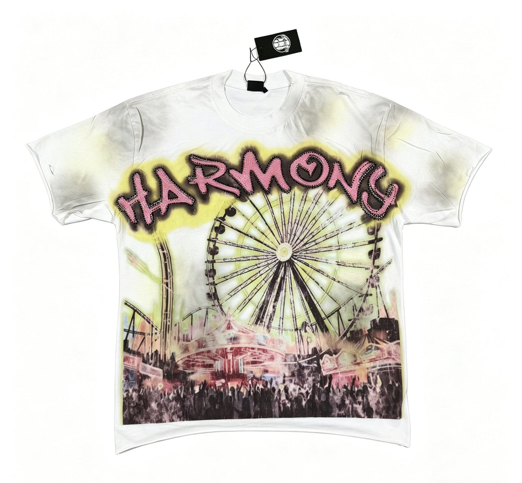HARMONY New Age Ferris Wheel Graphic T-Shirt