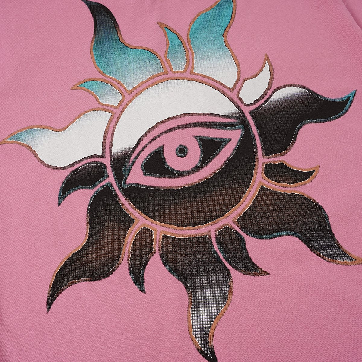 Godspeed Statue & Eye Graphic Short-Sleeve T-Shirt
