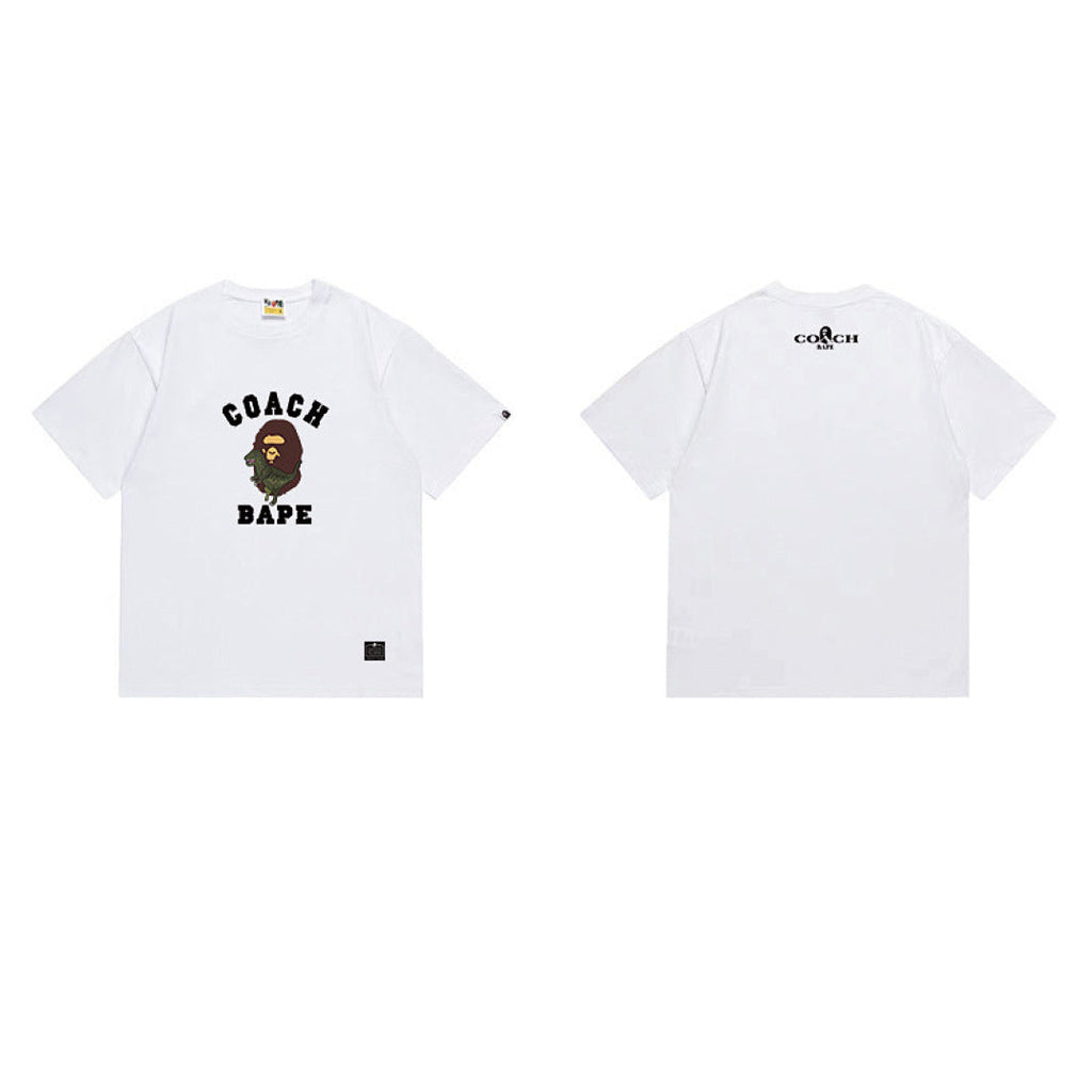 BAPE Ape Head Graphic Streetwear T-Shirt