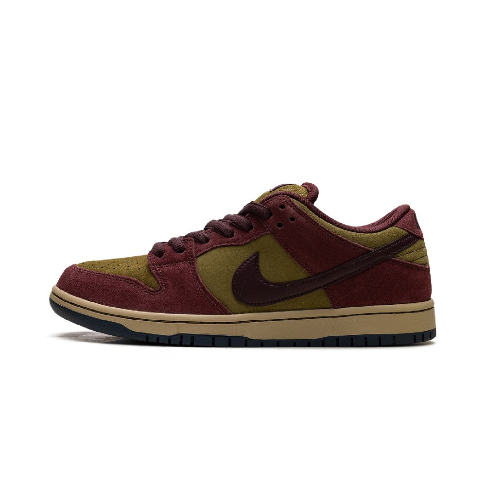 Men's Nike SB Dunk Low Pro Dark Team Red/Burgundy Crush (HQ1625 600)
