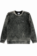 OBEY SPRAY EFFECT SWEATER Dark Black