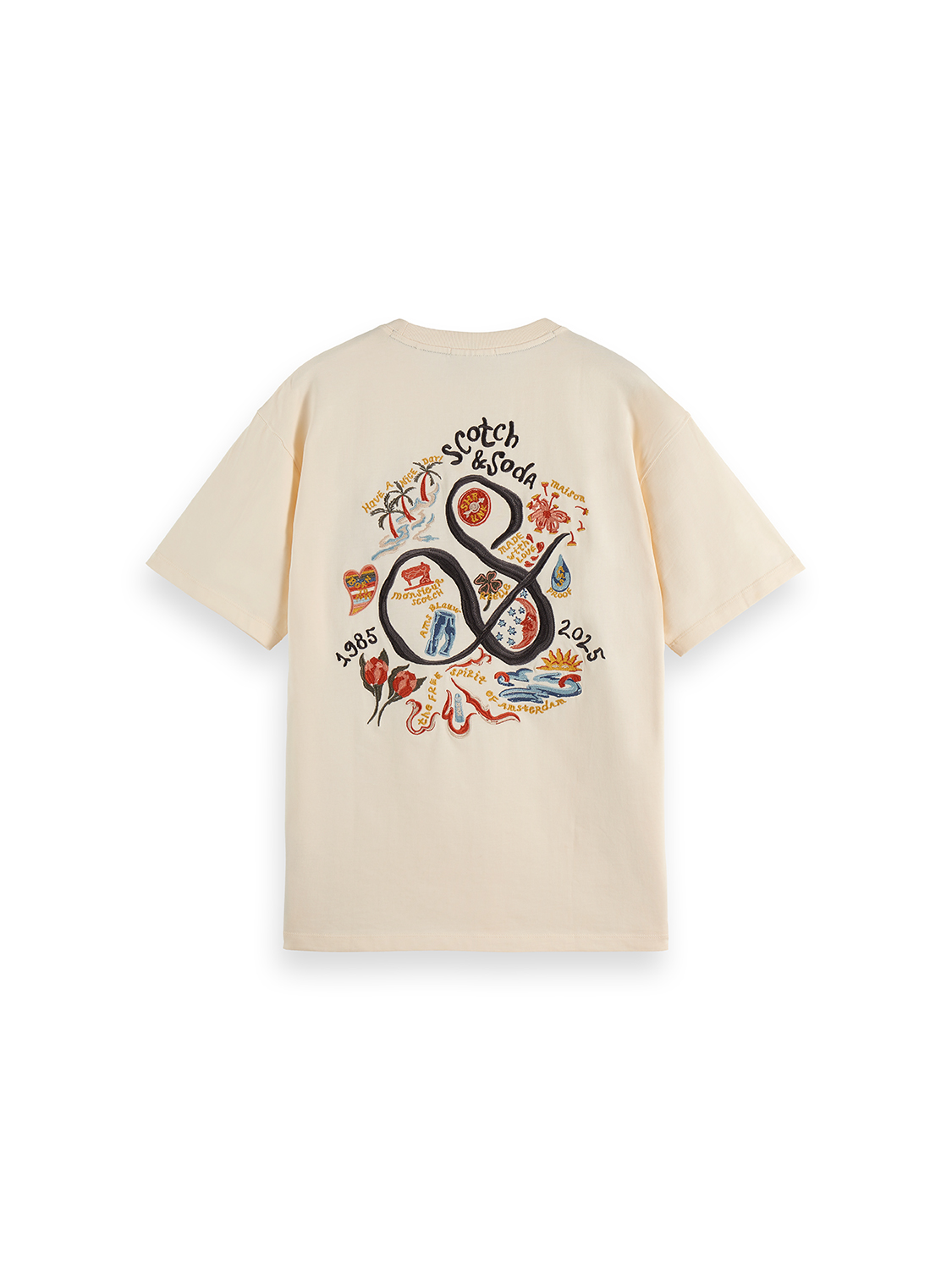 S&S The 40th Anniversary  Relaxed-Fit Embroidery Tee