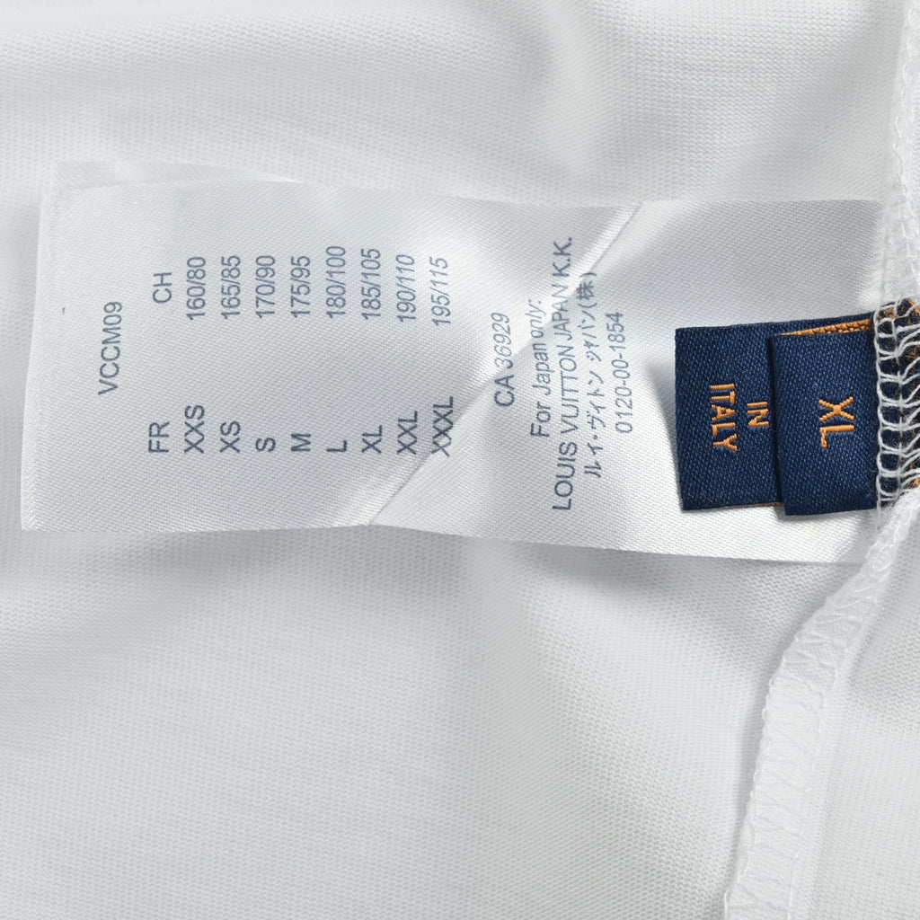 Louis Vuitton 2026SS Crown Embroidery Short Sleeve T-Shirt White